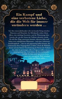 Ein Kampf und eine verbotene Liebe, die die Welt für immer verändern werden. Illustration: Stadtlandschaft bei Nacht.