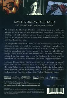 Mystik und Widerstand - Dorothee Sölle, DVD