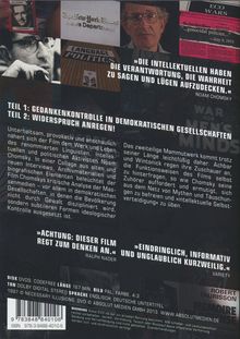 Die Konsensfabrik - Noam Chomsky und die Medien (OmU), DVD