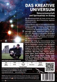 Das kreative Universum - Naturwissenschaft und Spiritualität, DVD
