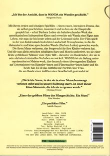 Texte: Zitate von Marguerite Duras, Christian Petzold, Wim Wenders, Isabelle Huppert. Infos: USA, 1970, Regie: Barbara Loden.
