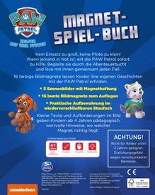 PAW Patrol Magnet-Spiel-Buch, Buch