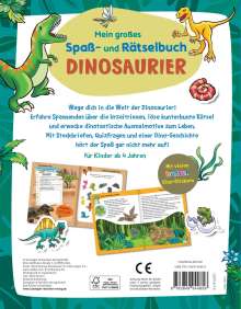 Alina Durinic: Mein großes Spaß- und Rätselbuch Dinosaurier, Buch