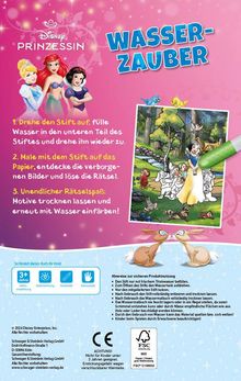 Disney Prinzessin Wasserzauber - einfach mit Wasser malen!, Buch