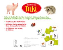 Mein Memo-Buch Tiere, Buch