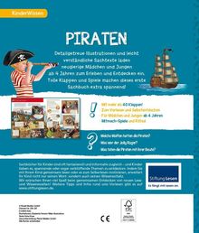 "KinderWissen: PIRATEN. Detailreiche Illustrationen und verständliche Sachtexte für Kinder ab 4 Jahren. Mit über 40 Klappen!"