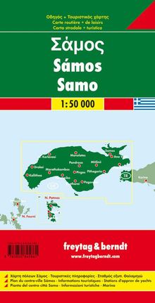 Samos 1 : 50 000, Karten