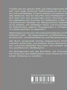 Friedenshoffnung Weltbürgertum, Buch