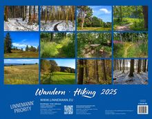 Wandern Hiking 2025 Großformat-Kalender 58 x 45,5 cm, Kalender