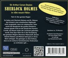 Bodo Traber: Sherlock Holmes - Die neuen Fälle 13. Der geniale Magier, CD