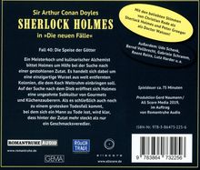 Sherlock Holmes - Die neuen Fälle 40. Die Speise der Götter, CD