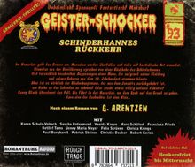 Geister-Schocker (93) Schinderhannes Rückkehr, CD