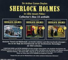 Sherlock Holmes - Die neuen Fälle: Collector's Box 15, 3 CDs