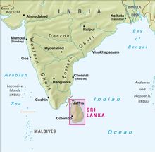 Nelles Map Sri Lanka Polyart-Ausgabe 1:500.000, Karten