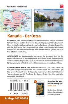 Nelles Guide Reiseführer Kanada: Der Osten, Buch