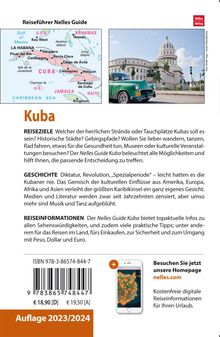 Nelles Guide Reiseführer Kuba, Buch
