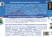 Jens Rupp: Weihnachtslieder mit bunten Noten für Klavier, Buch