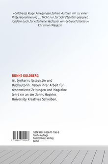 Bonni Goldberg: Raum zum Schreiben, Buch