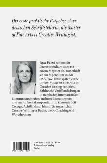 Jesse Falzoi: Creative Writing, Buch