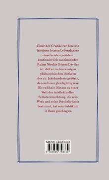 Vittorio Hösle: Im Dialog mit Gómez Dávila, Buch