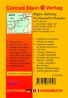 Jens M. Warnsloh: Belgien: Via Mosana / Via Monastica, Buch