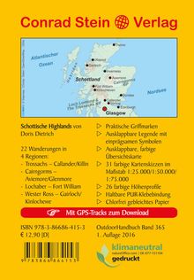 Doris Dietrich: 22 Wanderungen Schottische Highlands, Buch