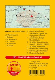 Andreas Happe: 26 Wanderungen Oberharz, Buch