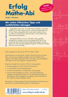 Helmut Gruber: Erfolg im Mathe-Abi 2024 Leistungsfach Teil B Baden-Württemberg, Buch