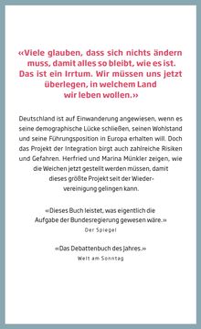 Herfried Münkler: Die neuen Deutschen, Buch