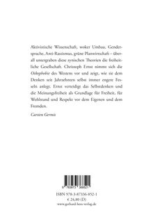 Christoph Ernst: Die Rassismus-Falle, Buch