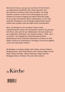 Friederike von Kirchbach: Aus Glauben handeln - Ethik, Buch