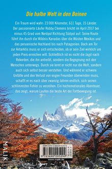 Robby Clemens: Bis ans Ende der Welt und zu mir selbst, Buch