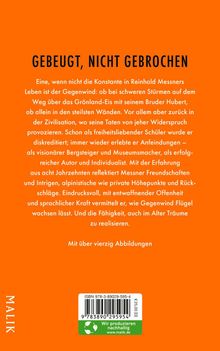 Reinhold Messner: Gegenwind, Buch