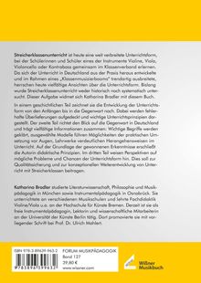 Katharina Bradler: Bradler, K: Streicherklassenunterricht, Buch