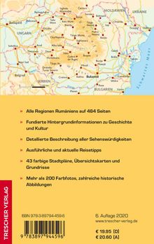 Birgitta Gabriela Hannover Moser: Reiseführer Rumänien, Buch