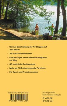 Manfred Reschke: Reschke, M: Reiseführer 66-Seen-Wanderung, Buch