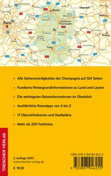 Heike Bentheimer: CHAMPAGNE Reiseführer - Trescher Verlag, Buch