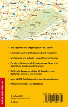 Frieder Monzer: TRESCHER Reiseführer Erzgebirge, Buch