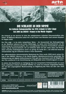 Krieg: Der 1. Weltkrieg - Die Schlacht an der Somme, DVD