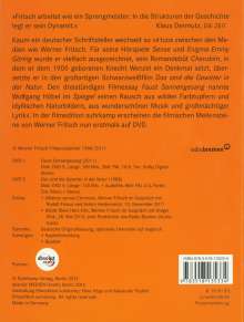 Werner Fritsch: Faust Sonnengesang / Das sind die Gewitter in der Natur, 2 DVDs