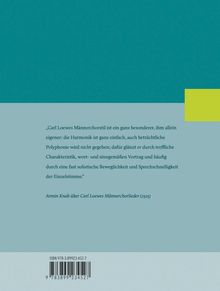 Franz Josef Ratte: Carl Loewe als Männerchorkomponist, Buch