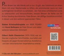 G. K. Chesterton: Sieben Fälle für Pater Brown, 7 CDs