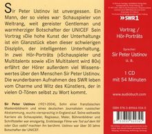 Peter Ustinov: Die hohe Kunst der Unterhaltung, CD