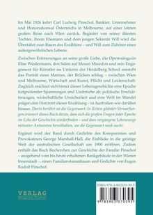 Text beschreibt die Rückkehr von Carl Ludwig Pinschof nach Wien und thematisiert die Spannungen und Umbrüche der Epoche.