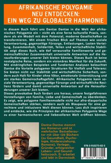 Dantse Dantse: Erweiterte Afrikanische Polygamie: Die Ideale Lösung Für Single- Und Ein-Eltern-Familien-Syndrom Innovativer Gesellschaften, Buch