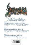 Werner Mägdefrau: Thüringen im Mittelalter 2. Mittelalterliches Thüringen 1024 - 1130, Buch