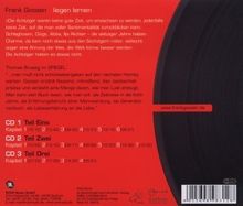 Frank Goosen: Liegen lernen. 3 CDs, 3 CDs