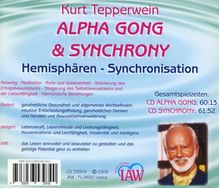 Prof. Dr. Phil. Kurt Tepperwein: Alpha Gong &amp; Synchrony, 2 CDs