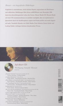 Wolfgang Amadeus Mozart (1756-1791): Wolfgang Amadeus Mozart - Ein biografischer Bilderbogen (CD + Buch), 1 CD und 1 Buch