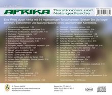Karl-Heinz Dingler: Afrika - Tierstimmen und Naturgeräusche, CD